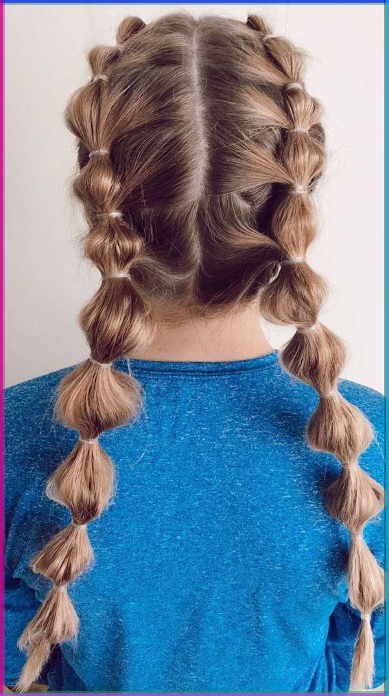 Two French Braids for School